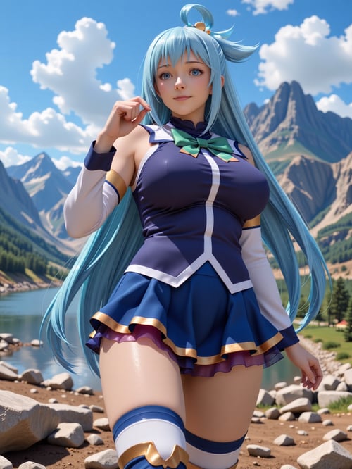aqua (konosuba) - FLUX - MK380 by Moisesk380sv on Tensor.Art