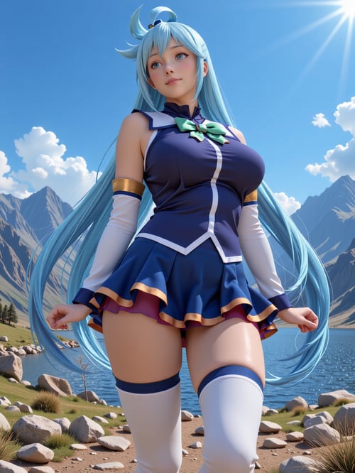 aqua (konosuba) - FLUX - MK380 by Moisesk380sv on Tensor.Art