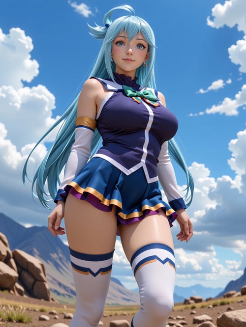 aqua (konosuba) - FLUX - MK380 by Moisesk380sv on Tensor.Art