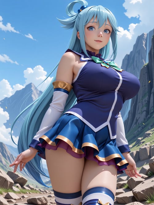 aqua (konosuba) - FLUX - MK380 by Moisesk380sv on Tensor.Art