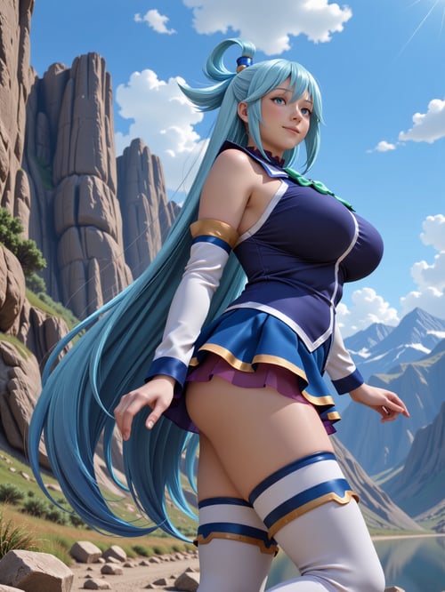 aqua (konosuba) - FLUX - MK380 by Moisesk380sv on Tensor.Art