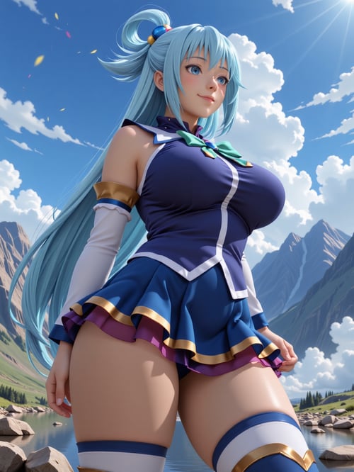 aqua (konosuba) - FLUX - MK380 by Moisesk380sv on Tensor.Art