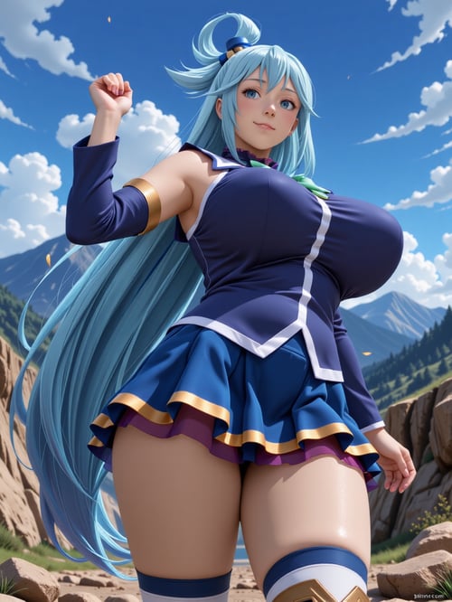 aqua (konosuba) - FLUX - MK380 by Moisesk380sv on Tensor.Art