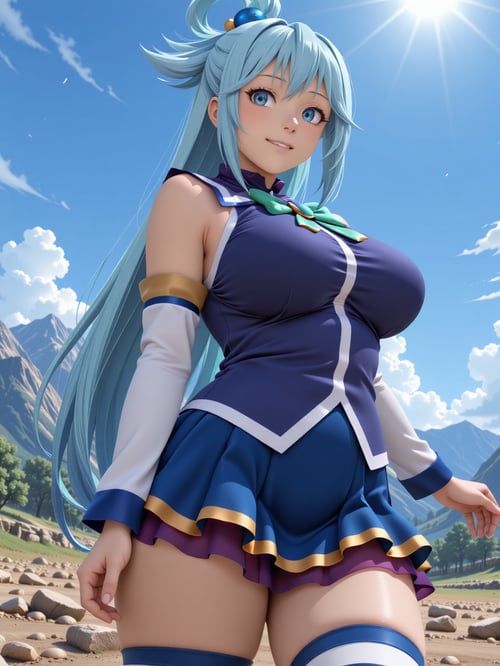 aqua (konosuba) - FLUX - MK380 by Moisesk380sv on Tensor.Art