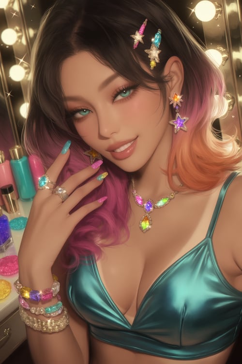 Bling Bling Niji Girls by Azriaelis on Tensor.Art