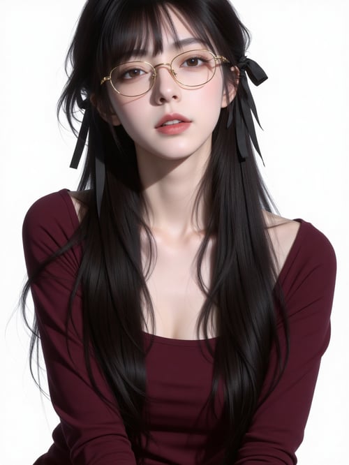 眼镜美女 by LBB小赞 on Tensor.Art