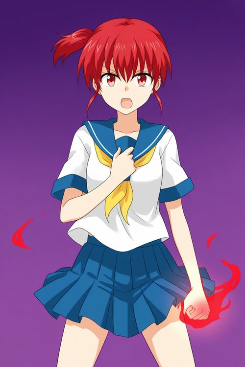 Aihara Yui - Henshin Heroine ga Aku ni Ochita Hi by dodinhutsor on Tensor.Art