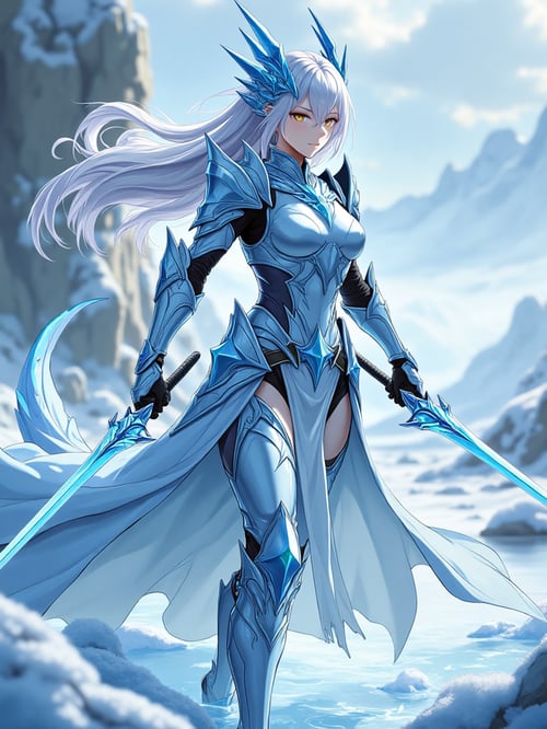 Dragon female warrior by wefong2000 on Tensor.Art