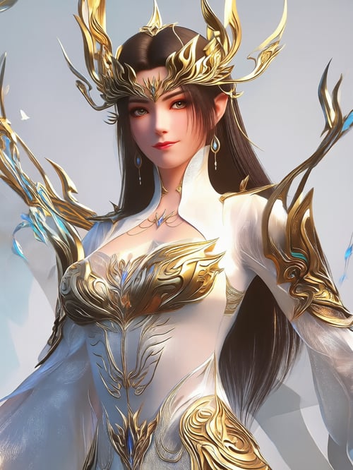 X美杜莎斗圣白衣-斗破苍穹Qwen by DeepBlue藍心 on Tensor.Art