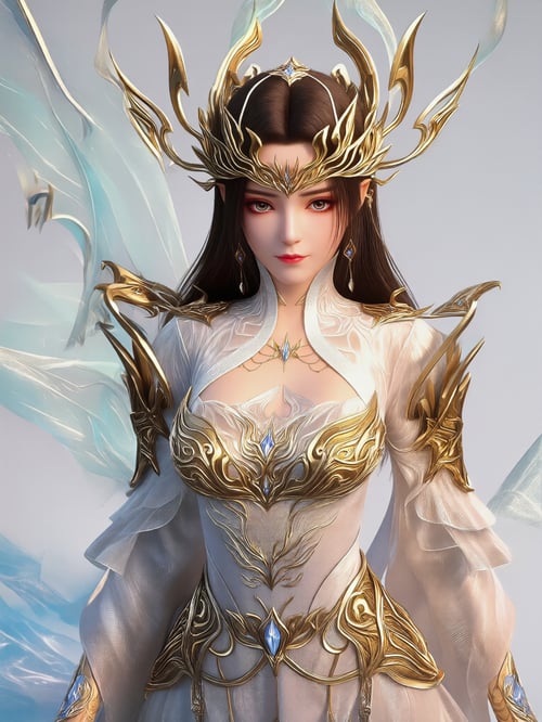 X美杜莎斗圣白衣-斗破苍穹Qwen by DeepBlue藍心 on Tensor.Art