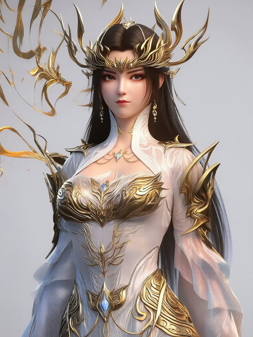 X美杜莎斗圣白衣-斗破苍穹Qwen by DeepBlue藍心 on Tensor.Art