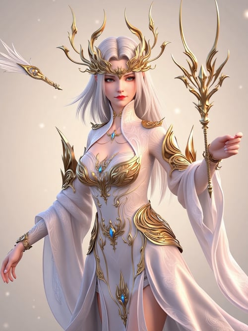 ai美杜莎斗圣白衣-斗破苍穹 by OpenArt on Tensor.Art
