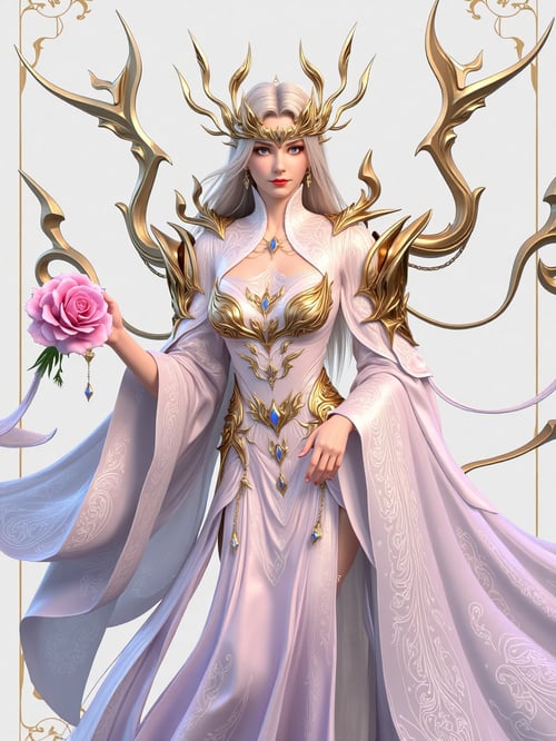 ai美杜莎斗圣白衣-斗破苍穹 by OpenArt on Tensor.Art