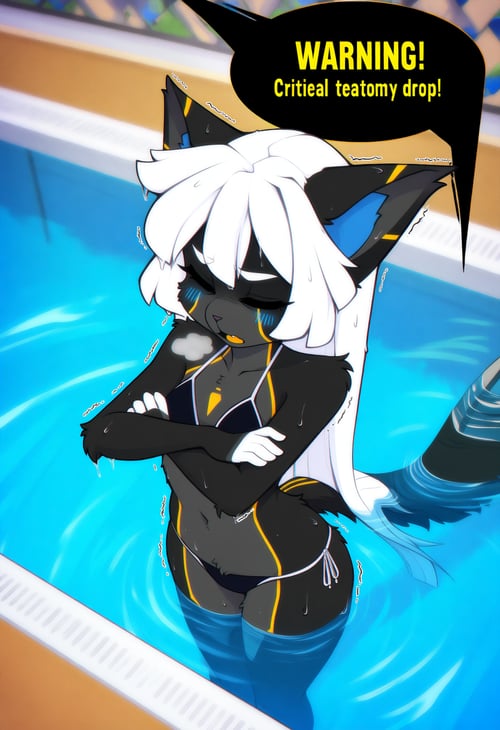 Warning (Fluff-Kevlar) Anima by Churrus on Tensor.Art