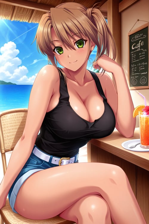 Asahina Komugi / 朝比奈小麦 (from Kirari☆Nangoku Komugiiro ~Shiofuki Paradise e Youkoso!~) by montblanc5 on Tensor.Art