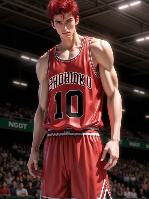 Sakuragi Hanamichi Realistic by Ghost Art on Tensor.Art