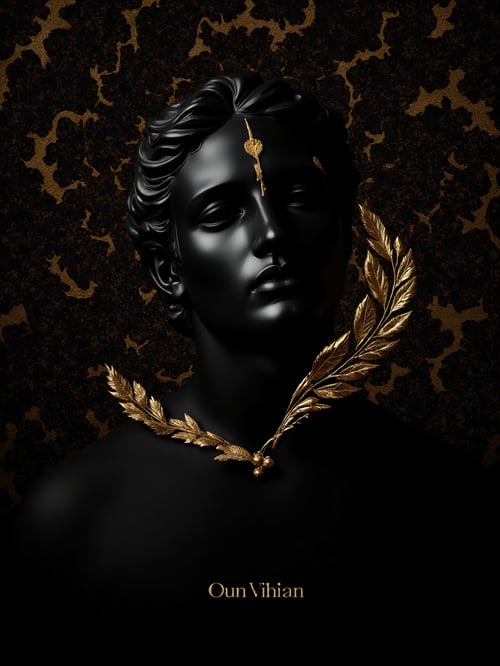 GILDED SHADOWS : AURUM NOIR OPULENCE by Irman Franklin on Tensor.Art