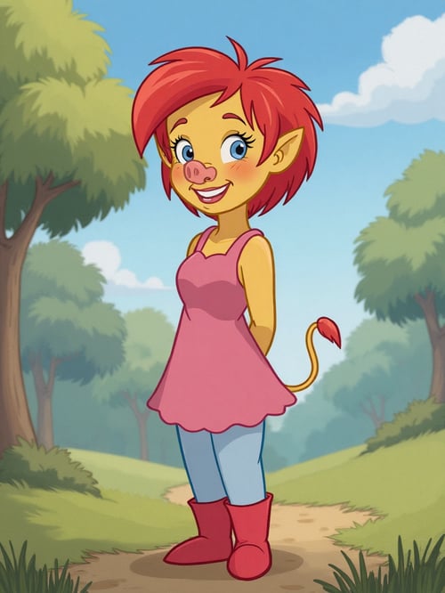 Troll princess Gretel  by Pogiboy011393 on Tensor.Art