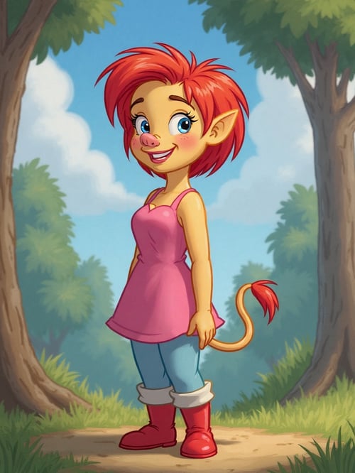 Troll princess Gretel  by Pogiboy011393 on Tensor.Art