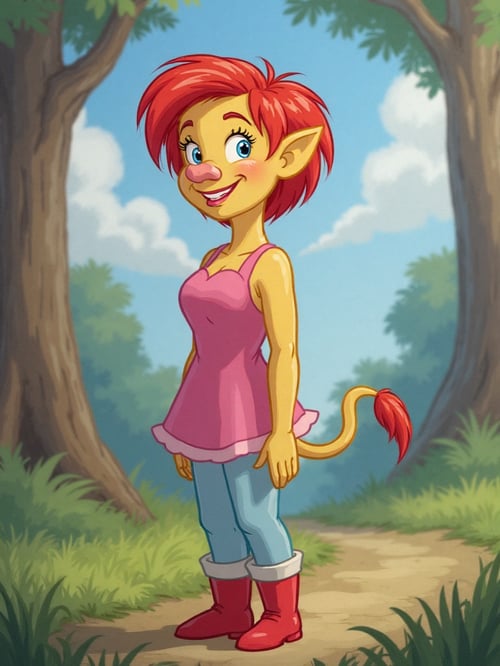 Troll princess Gretel  by Pogiboy011393 on Tensor.Art
