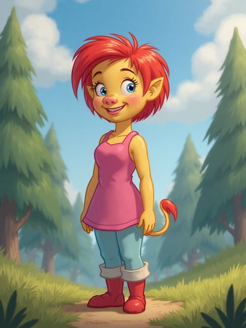 Troll princess Gretel  by Pogiboy011393 on Tensor.Art