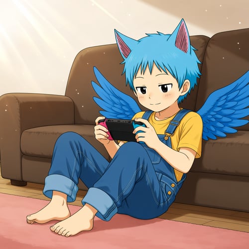 Fairy Tail - Human Happy by Wizardludas on Tensor.Art