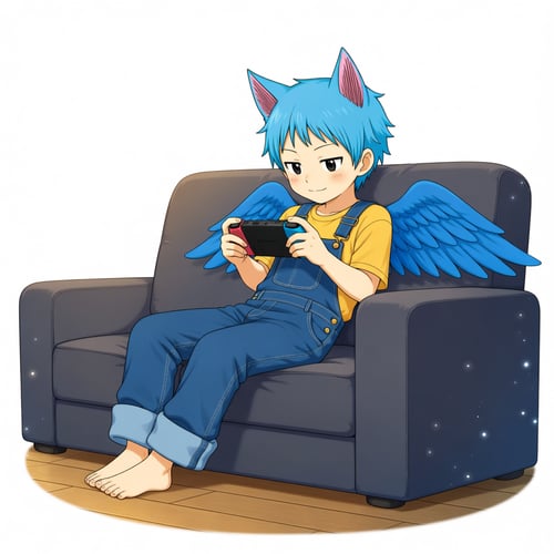 Fairy Tail - Human Happy by Wizardludas on Tensor.Art