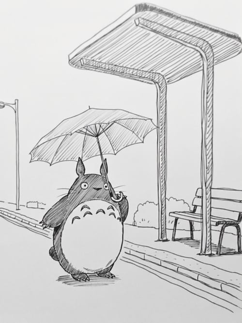 hand-drawn sketch by Yofaraway on Tensor.Art