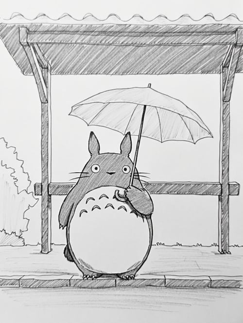 hand-drawn sketch by Yofaraway on Tensor.Art