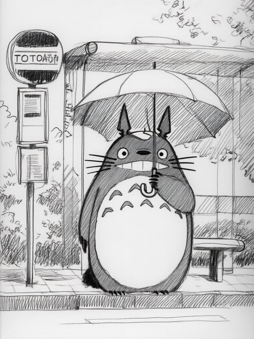 hand-drawn sketch by Yofaraway on Tensor.Art