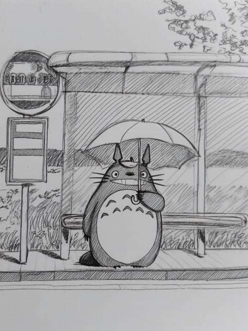 hand-drawn sketch by Yofaraway on Tensor.Art