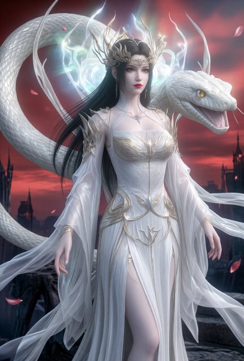 美杜莎女王 彩鳞 Cailin by V33N4 on Tensor.Art