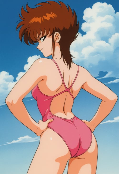 Haruka Ichigeki - Dodge Danpei / 一撃遙（炎の闘球児 ドッジ弾平） by user_822313880419111996 on Tensor.Art