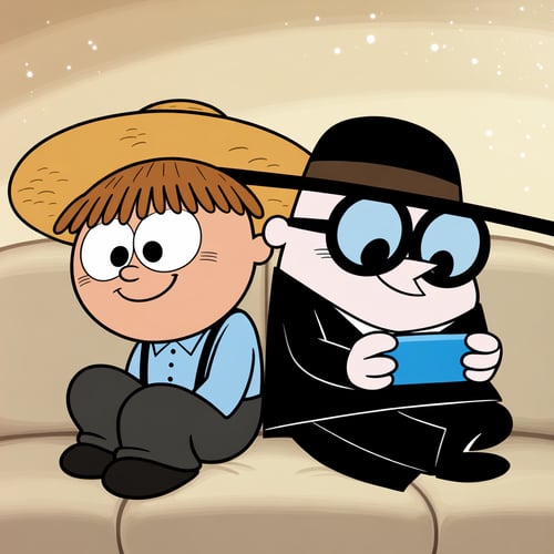 Dexter and Amish Boy - Dexter's Laboratory by Wizardludas on Tensor.Art