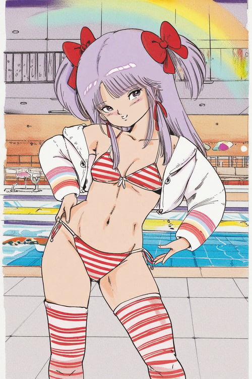 uchiyama aki (Doujin) Artist Style by MasteRaccoonMan on Tensor.Art