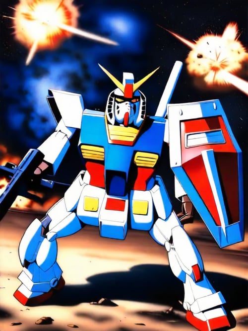 へたれガンダム by だれとく紳士 on Tensor.Art