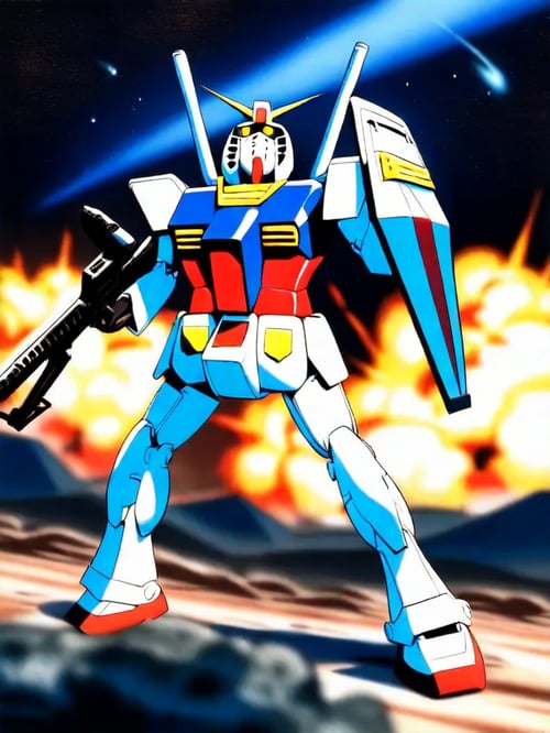 へたれガンダム by だれとく紳士 on Tensor.Art