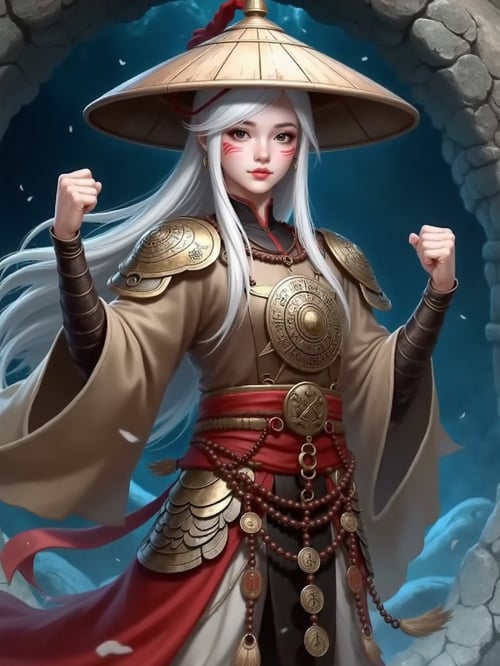 Straw Hat Girl by wefong2000 on Tensor.Art