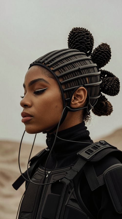 OBSIDIAN DUNE COUTURE by 🛸Artboxovich👽 on Tensor.Art