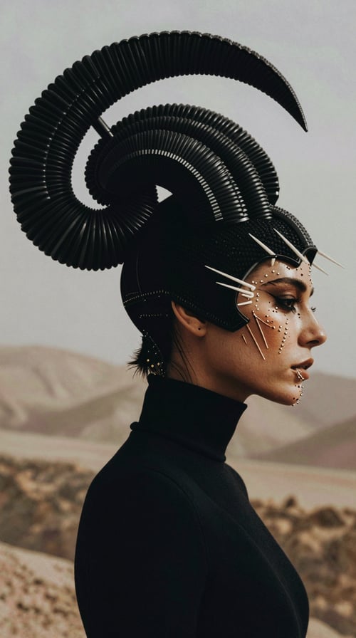 OBSIDIAN DUNE COUTURE by 🛸Artboxovich👽 on Tensor.Art