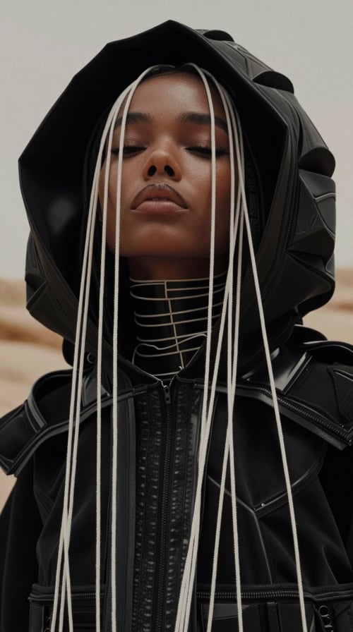 OBSIDIAN DUNE COUTURE by 🛸Artboxovich👽 on Tensor.Art