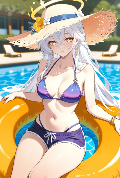 DJ_伊斯塔露-免费下载-衣服百搭款-原神-大模型角色补丁 by DJ大江东去 on Tensor.Art