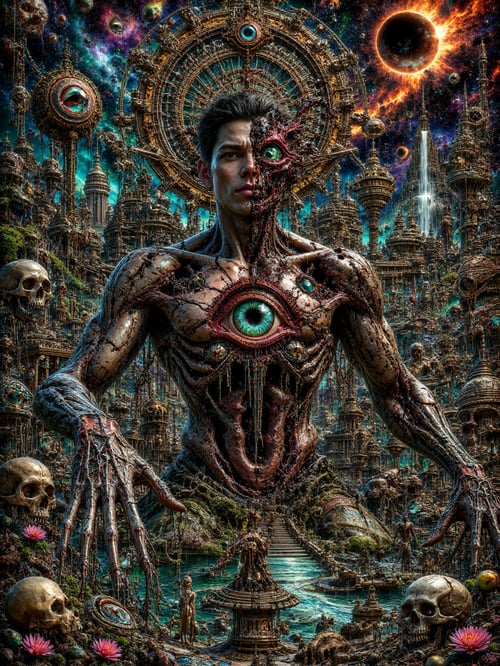 ELDRITCH EYE OF CREATION by Alvin Art on Tensor.Art