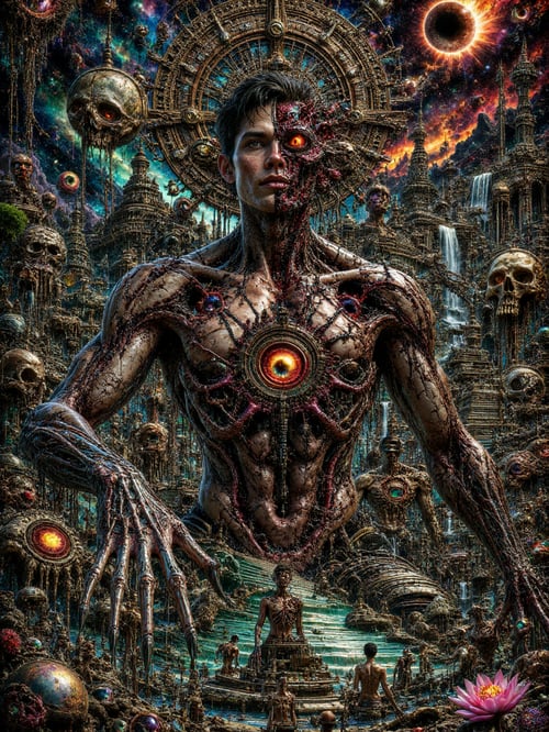 ELDRITCH EYE OF CREATION by Alvin Art on Tensor.Art