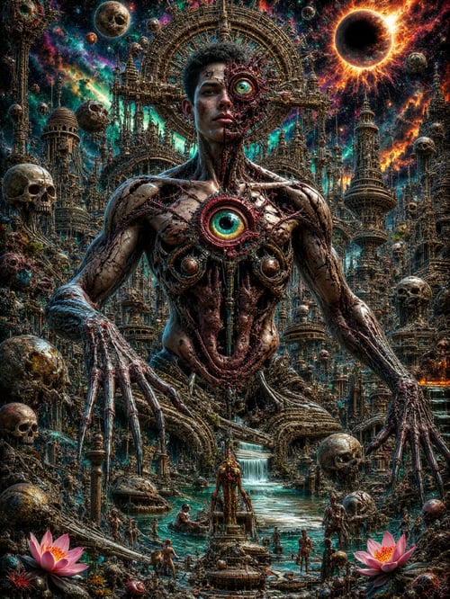ELDRITCH EYE OF CREATION by Alvin Art on Tensor.Art