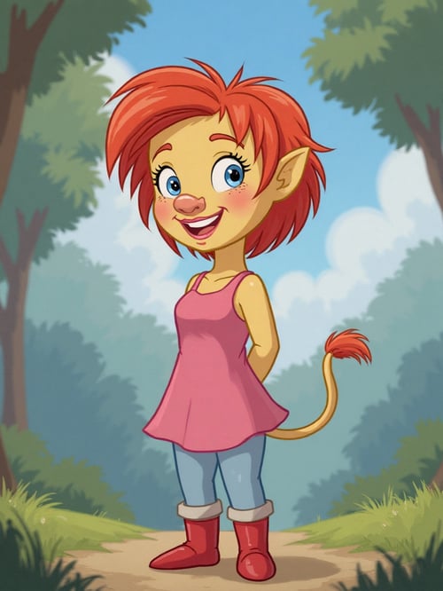 Troll princess Gretel  by Pogiboy011393 on Tensor.Art