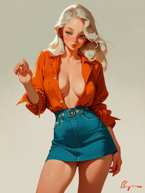 Gil Elvgren [Anima] by icarus on Tensor.Art