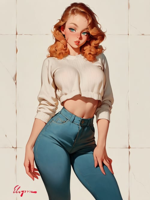 Gil Elvgren [Anima] by icarus on Tensor.Art