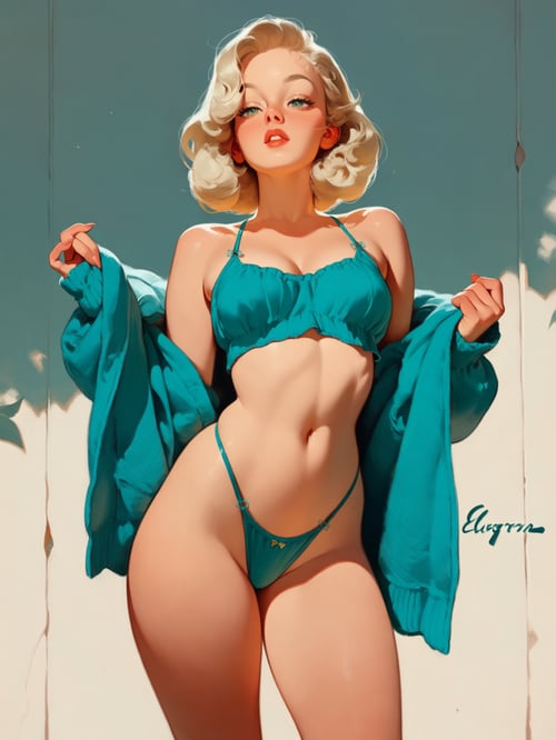 Gil Elvgren [Anima] by icarus on Tensor.Art