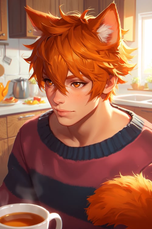 Ilya Kuvshinov - Men Inspired by Azriaelis on Tensor.Art